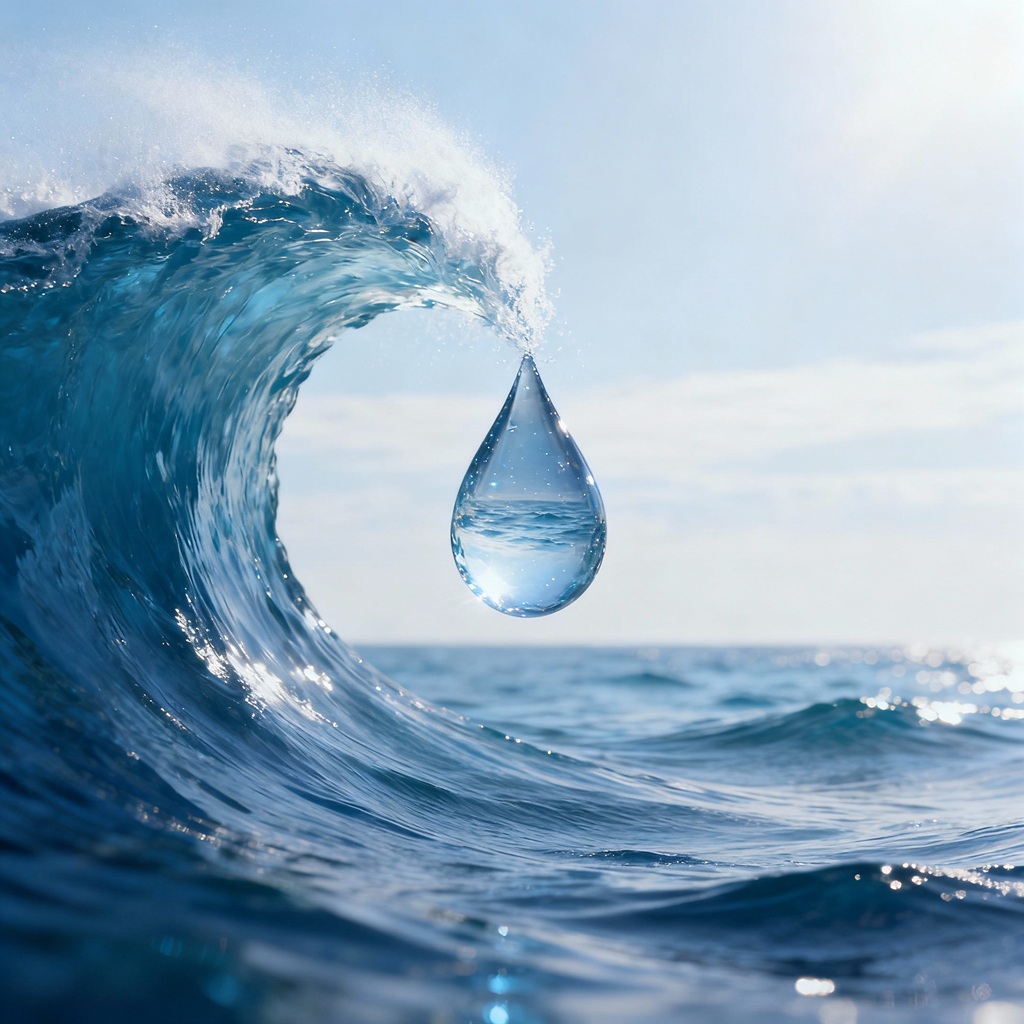 Tu non sei una goccia: sei l’intero oceano in una goccia