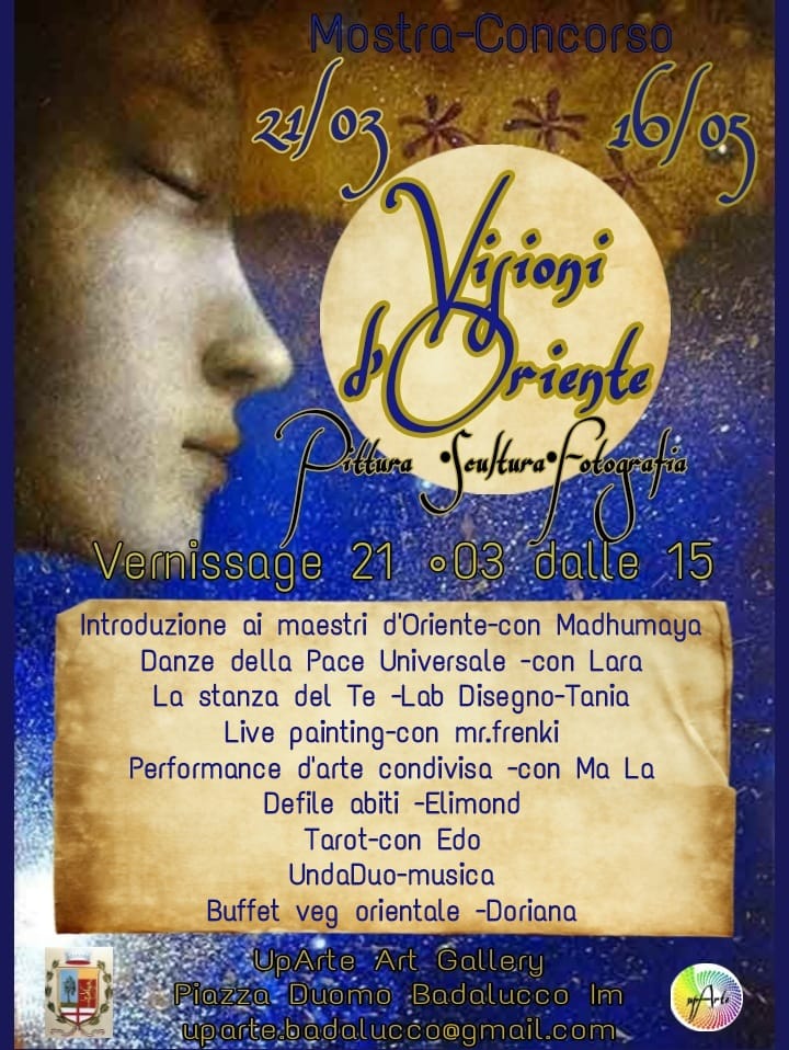 Visioni d’Oriente a Badalucco, evento con Madhumaya e Danze di Pace Universale